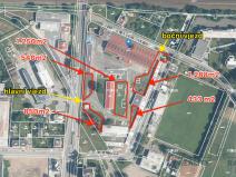 Pronájem pozemku pro komerční výstavbu, Pardubice, S. K. Neumanna, 1300 m2