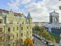 Pronájem bytu 2+kk, Praha - Vinohrady, náměstí Jiřího z Poděbrad, 56 m2