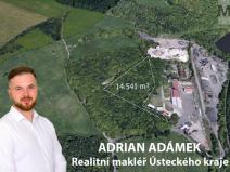 Prodej pozemku pro komerční výstavbu, Proboštov, 14541 m2