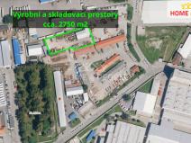 Pronájem výrobních prostor, České Budějovice - České Budějovice 4, Pekárenská, 2750 m2