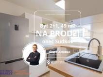 Prodej bytu 2+1, Sudkov, 49 m2