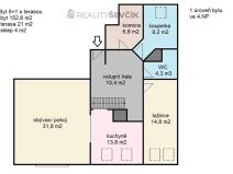 Prodej bytu 5+1, České Budějovice - České Budějovice 7, Komenského, 156 m2