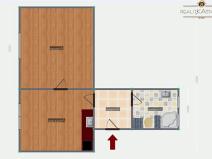 Pronájem bytu 2+kk, Liberec, Jugoslávská, 44 m2