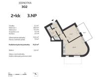 Prodej bytu 2+kk, Brno, Podveská, 55 m2