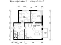 Prodej bytu 3+kk, Lanškroun, 11 m2
