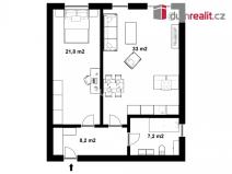 Pronájem bytu 2+kk, České Budějovice - České Budějovice 2, České Vrbné, 74 m2