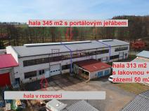 Prodej výrobních prostor, Slavonice, 658 m2