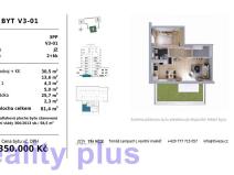 Prodej bytu 2+kk, Liberec, 58 m2