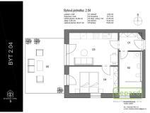 Prodej bytu 2+kk, Hořovice, 62 m2