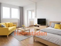 Pronájem bytu 1+kk, Karviná - Hranice, Slovenská, 35 m2