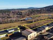 Prodej výrobních prostor, Kaplice, Pohorská, 1252 m2