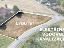 Prodej pozemku pro bydlení, Příbram - Žežice, 1700 m2