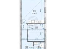 Prodej bytu 1+1, Lučany nad Nisou - Horní Maxov, 43 m2