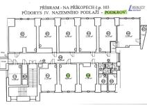 Pronájem kanceláře, Příbram - Příbram I, Na Příkopech, 32 m2