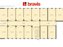 Pronájem kanceláře, Brno - Horní Heršpice, Bohunická, 135 m2