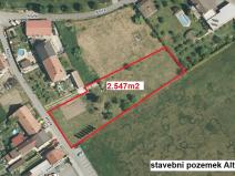 Prodej pozemku pro bydlení, Kroměříž, Altýře, 2547 m2