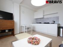 Pronájem bytu 2+kk, Brno - Štýřice, Táborského nábřeží, 40 m2