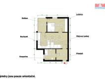 Prodej bytu 2+kk, Beroun - Beroun-Město, V Zahradách, 47 m2