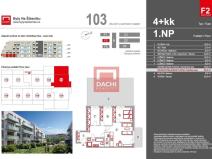 Prodej bytu 4+kk, Olomouc - Nová Ulice, Třída Jiřího Pelikána, 79 m2