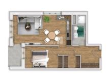 Prodej bytu 2+kk, Liberec - Liberec X-Františkov, Švermova, 60 m2