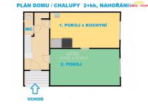 Prodej chalupy, Strašín - Nahořánky, 122 m2