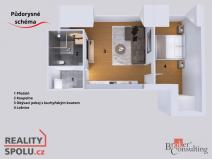 Prodej bytu 2+kk, Praha - Libeň, Heydukova, 60 m2