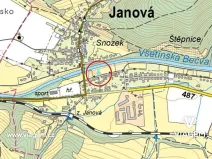 Prodej zahrady, Janová, 464 m2