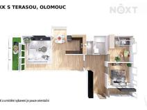 Pronájem bytu 3+kk, Olomouc, gen. Píky, 84 m2