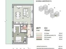 Prodej bytu 2+kk, Praha - Vysočany, Pod Krocínkou, 68 m2