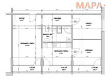 Prodej bytu 3+1, Chomutov, Havlíčkova, 62 m2