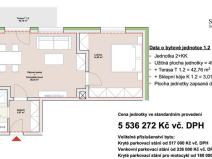 Prodej bytu 2+kk, Liberec, Vojanova, 49 m2