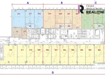 Pronájem kanceláře, Zlín, Kvítková, 82 m2