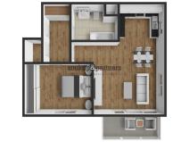 Prodej bytu 2+kk, Praha - Prosek, Prosecká, 63 m2