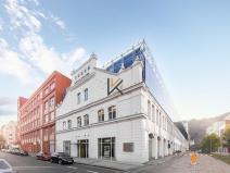 Pronájem kanceláře, Praha - Karlín, Křižíkova, 410 m2