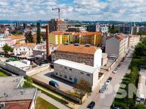 Pronájem skladu, Brno, Komárovské nábřeží, 1451 m2