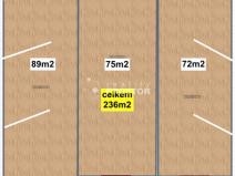 Pronájem výrobních prostor, Jirny, Tovární, 236 m2