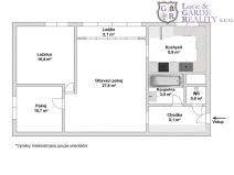 Prodej bytu 3+1, Příbram, Plzeňská, 77 m2