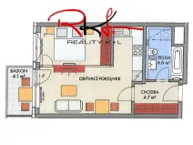 Prodej bytu 2+kk, Praha - Dolní Měcholupy, Honzíkova, 41 m2