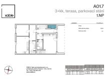 Prodej bytu 3+kk, Kouřim, Nová, 78 m2