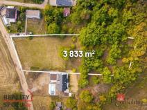 Prodej pozemku pro bydlení, Beroun, samota Na Vinici, 3833 m2