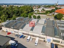 Pronájem skladu, Olomouc, Studentská, 1860 m2