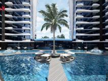 Prodej bytu 1+1, KADIHÜSEYİNLER POLOHA AVSALLAR ALANYA / ANTALYA, Turecko, 50 m2