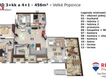 Prodej rodinného domu, Velké Popovice - Brtnice, Na Dlaskově, 456 m2