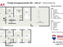 Prodej rodinného domu, Dobrovíz, Pražská, 160 m2