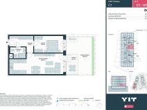 Prodej bytu 2+kk, Kladno, Ke stadionu, 54 m2