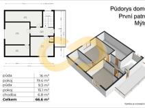 Prodej rodinného domu, Mýto, Letná II, 136 m2