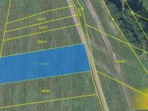 Prodej pole, Velenov, 1032 m2