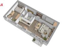 Prodej bytu 3+kk, Sběř, 56 m2