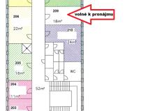 Pronájem kanceláře, Hradec Králové - Slezské Předměstí, Bratří Štefanů, 18 m2