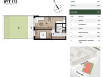Prodej bytu 2+kk, Praha - Strašnice, Strančická, 55 m2